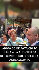 Abogado de Patricio 'N' habla con los medios de comunicación