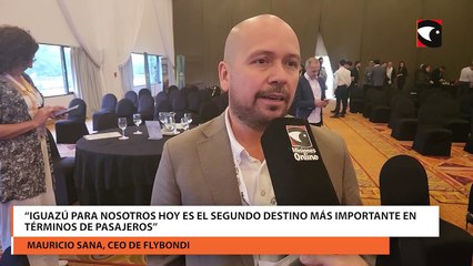 “Iguazú para nosotros hoy es el segundo destino más importante en términos de pasajeros”