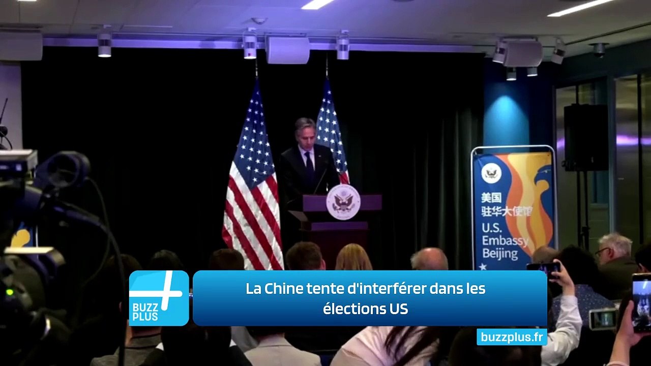 La Chine tente d'interférer dans les élections US