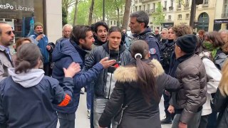 Tensions devant Sciences Po Paris sur fond de mobilisation propalestinienne