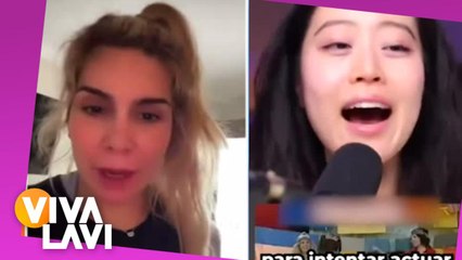 Karla Panini reacciona a criticas de youtuber coreana