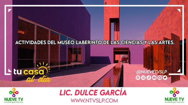 Actividades del Museo Laberinto de las Ciencias y las Artes.