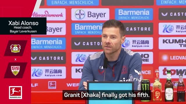 Leverkusen will be fine without Xhaka - Alonso