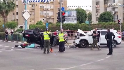 إصابة بن غفير بحادث سير بعد اجتيازه الإشارة الحمراء في الرملة