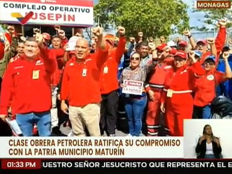 Monagas | Trabajadores petroleros de Jusepín rechazan las medidas coercitivas impuestas por EE.UU.