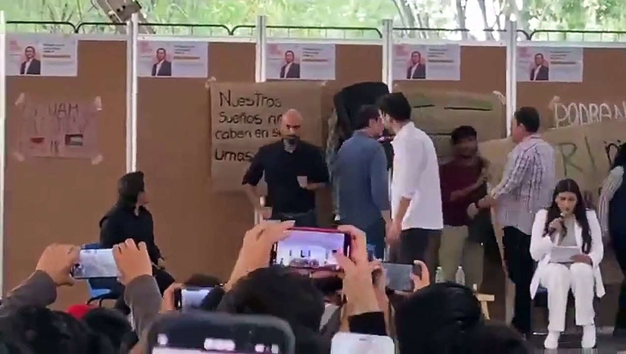 “No somos tu herramienta política”: abuchean a Jorge Máynez tras reunión con estudiantes en la UAM