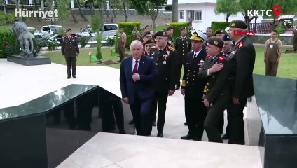 Bakan Güler ve komutanlar KKTC'de