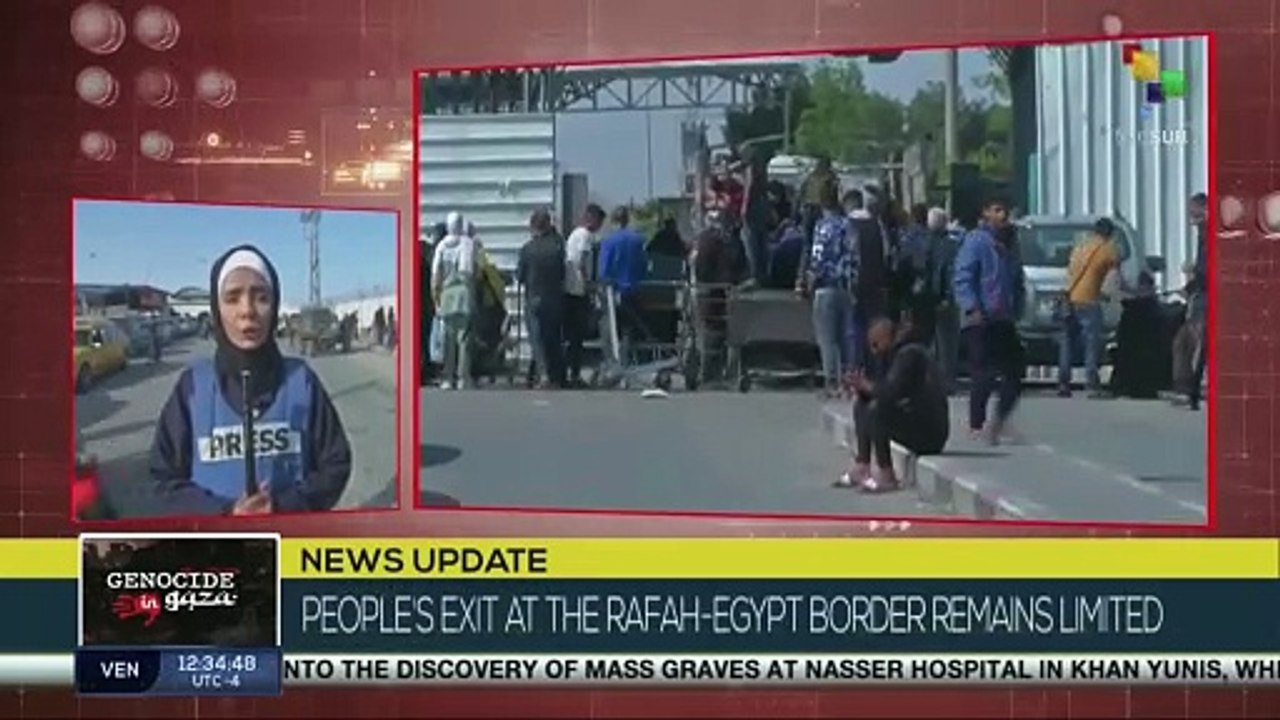 Palestine, people’s exit the Rafah-Egypt border remains limited