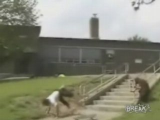 Great Reaction On Failed Stunt