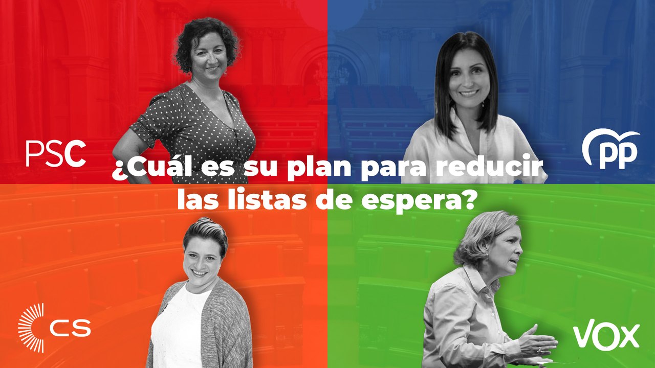 ¿Cuál es su plan para reducir las listas de espera?
