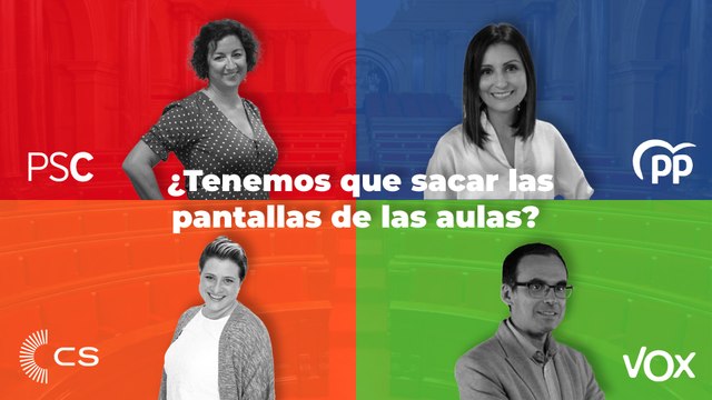 ¿Tenemos que sacar las pantallas de las aulas?