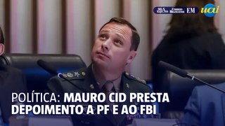 Mauro Cid presta novo depoimento a PF e ao FBI