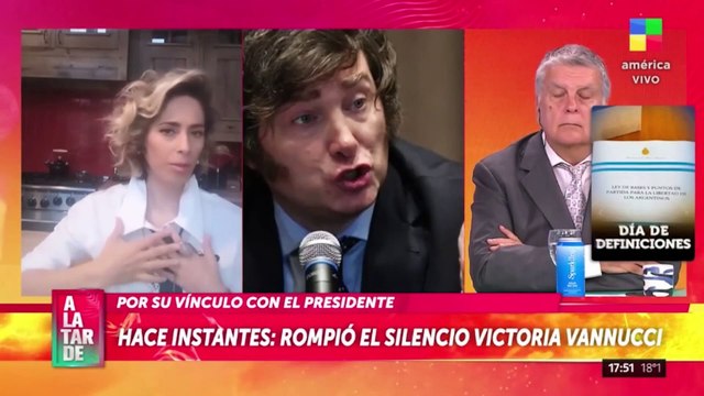 Victoria Vanucci rompió el silencio, contó la verdad sobre Milei y lo humilló en vivo: Quiero que sepan
