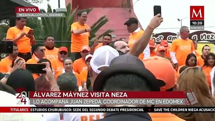 Jorge Álvarez Máynez se presentará esta tarde en Nezahualcóyotl, Edomex