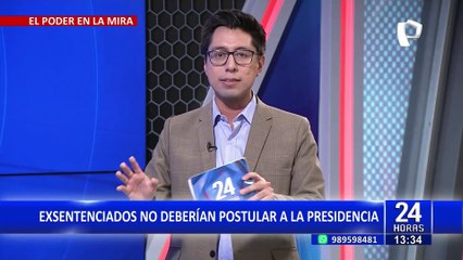 El 94% de peruanos rechaza que ex sentenciados postulen a la Presidencia