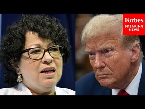Sonia Sotomayor: There Are ‘Many More Provisions Excluding The President’ From Criminal Immunity