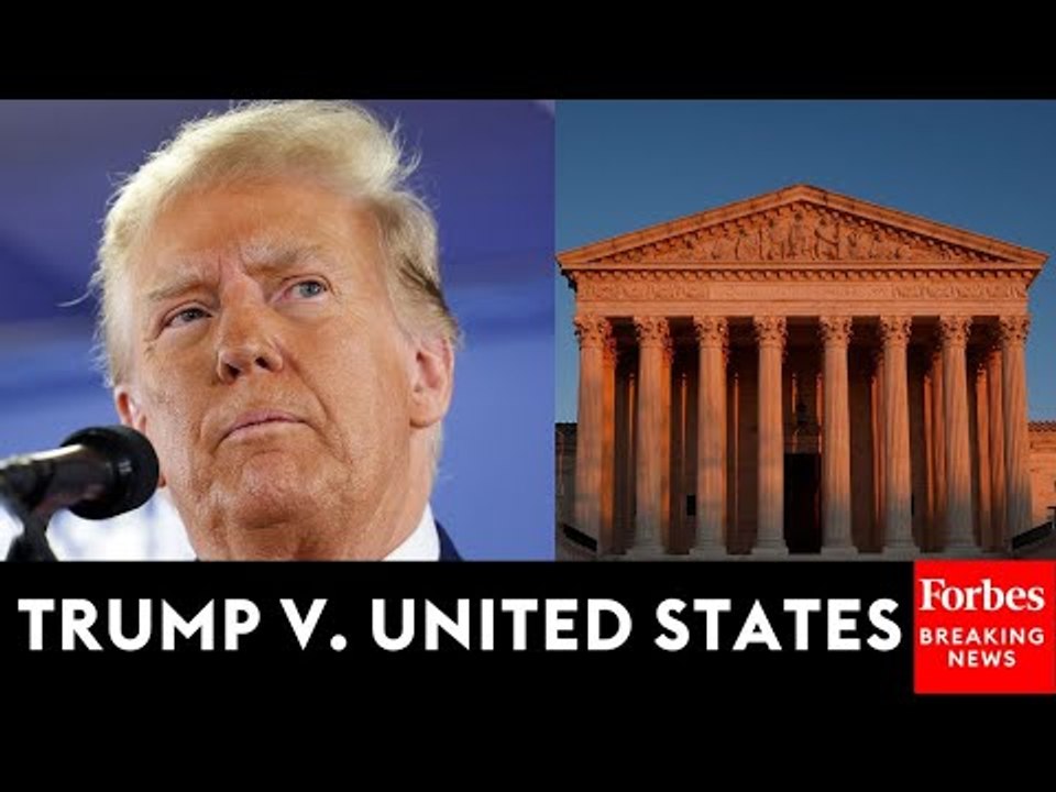 BREAKING NEWS: The Supreme Court Hears Oral Arguments In Trump Immunity Claim In 2020 Election Case