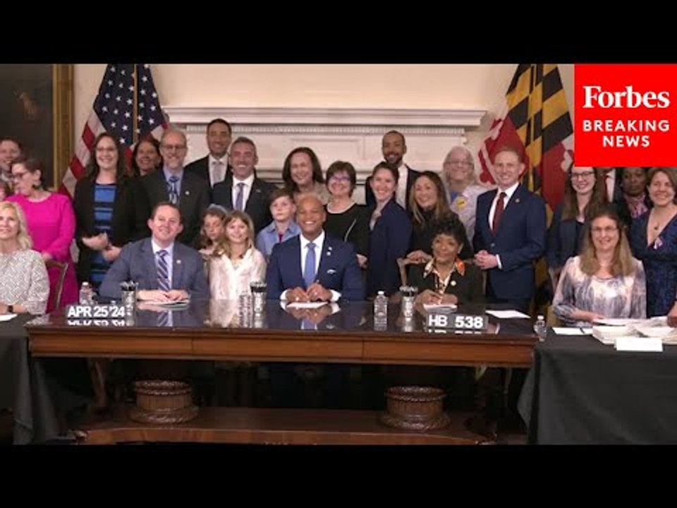 Gov. Wes Moore Signs Legislation To Make Maryland More Affordable