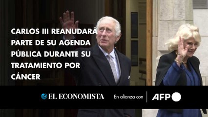 Carlos III reanudará parte de su agenda pública durante su tratamiento por cáncer