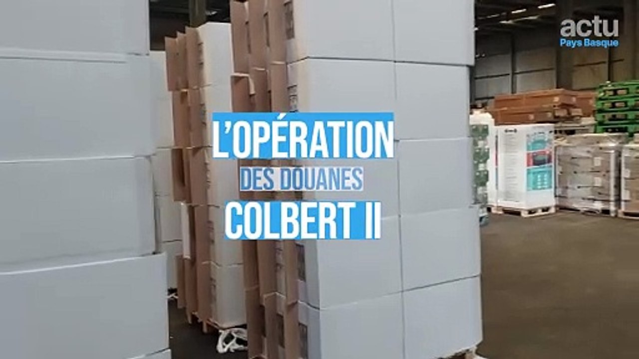 Près de 9 tonnes de cigarettes de contrebande interceptées par les douniers d'Hendaye au Pays Basque