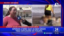 Trágica sesión de fotos en una playa termina con dos niños con graves quemaduras