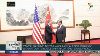 Temas del Día 26-04: El Canciller chino instó a EE.UU. a no interferir en los asuntos internos de China
