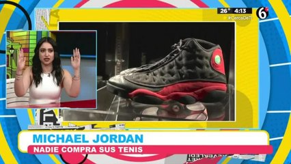 Michael Jordan ¿nadie compra sus tenis?