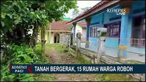 Bencana Tanah Bergerak di Cianjur, 15 Rumah Warga Roboh