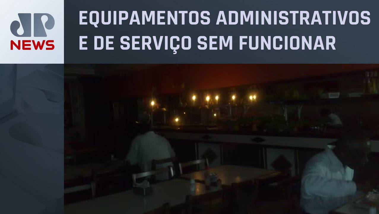Após mais um apagão, 800 estabelecimentos têm atividade prejudicada em SP