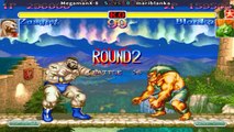 Super Street Fighter II X Grand Master Challenge - MegamanX-8 vs mariblanka