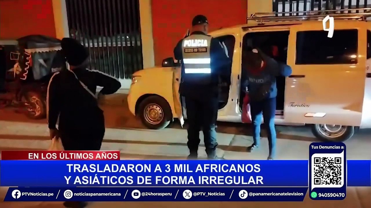 Tumbes: intervienen a supuestos integrantes de red criminal dedicada al tráfico de migrantes