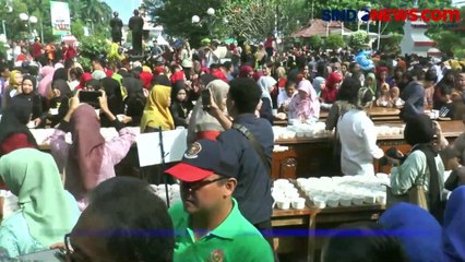 Bagikan 9.783 Porsi Pindang Serani Gratis, Jepara Catatkan Rekor MURI