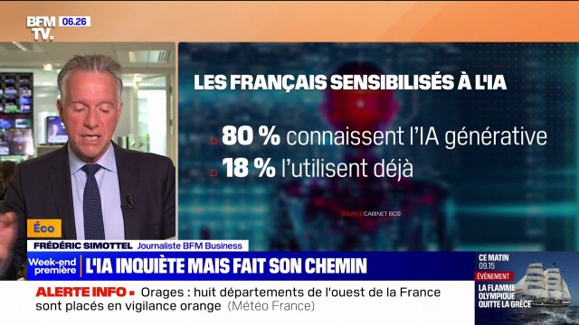 Intelligence artificielle: si son utilisation est de plus en plus répandue en France, elle continue d'inquiéter