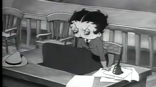 Betty Boop (1935) Judge for a Day, animated cartoon character designed by Grim Natwick at the request of Max Fleischer.