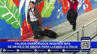 Capturan en Aeropuerto Jorge Chávez a cuatro peruanos intentando pasar droga a Europa