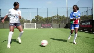 African women are getting a chance to shine in soccer after years of watching from the sideline