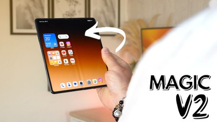 Le HONOR MAGIC V2 est le plus FIN des smartphones pliable ! - TEST