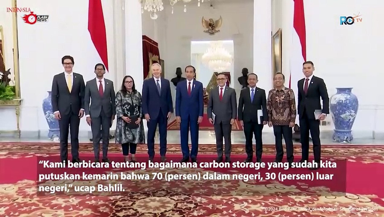 Momen Jokowi Bertemu Tony Blair, Bahas Investasi Energi dan Percepatan Transformasi Digital