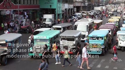 Philippine jeepneys face uncertain future