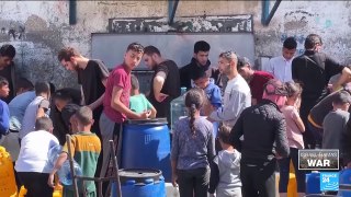 Gaza: Displaced Palestinians move to Deir Al Balah as threat of an invasion looms over Rafah