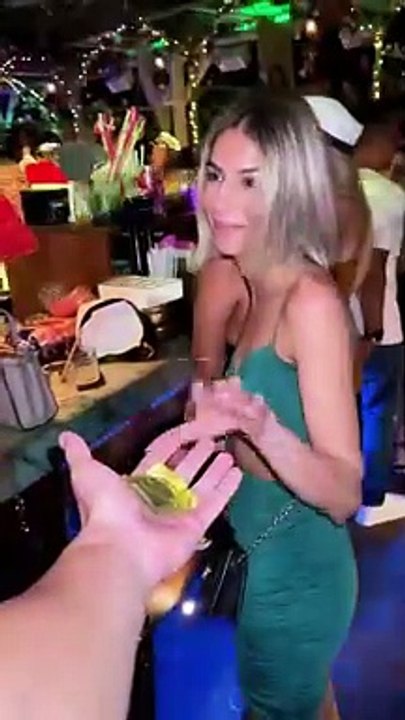 He gave me $100! 