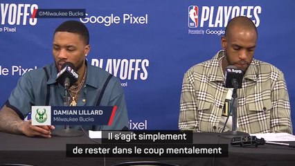 Bucks - Lillard : "Rester dans le coup mentalement et continuer à rivaliser"
