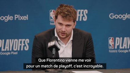 Mavericks - Doncic : "Que Florentino Pérez vienne me voir, c'est incroyable"