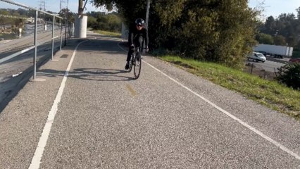 Man's skateboarding adventure thwarted by wet disaster