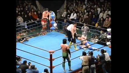 AJPW Kawada & Taue vs. Misawa & Akiyama 12/6/1996
