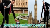 Facts, Tallest Person, Smallest Person, Smallest Women