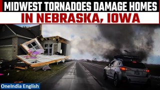 WATCH: Tornadoes flatten homes in Nebraska, leave trail of damage in Iowa | Oneindia