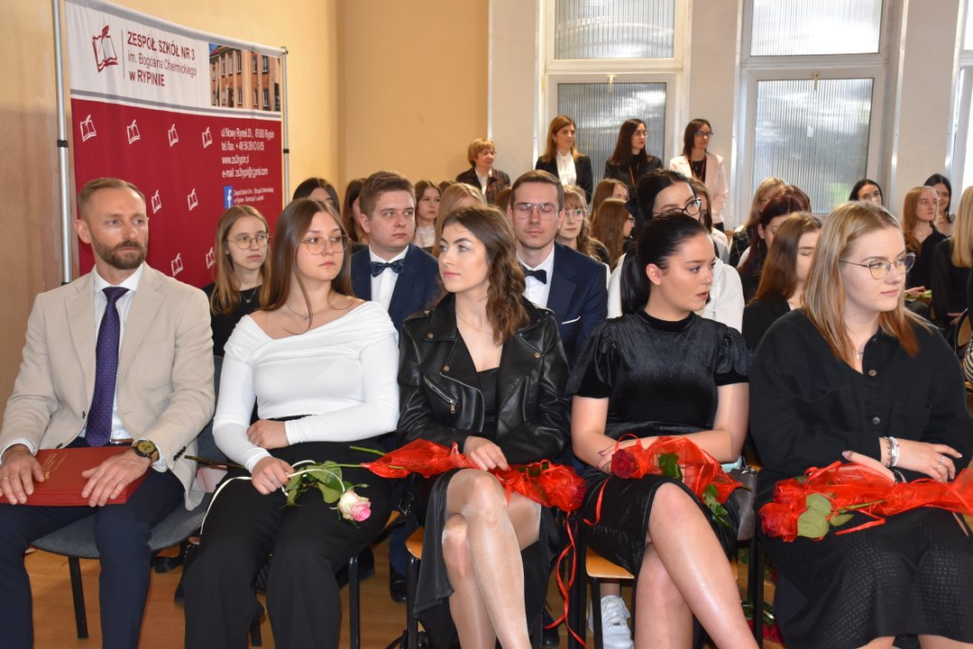 Pożegnanie maturzystów w ZS nr 3 w Rypinie