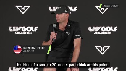 Steele fancies his chances to win LIV Adelaide