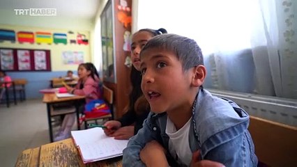 Oğlağını öğretmenine gösteren Umut, TRT Haber'e konuştu